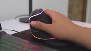 What is an ergonomic mouse?