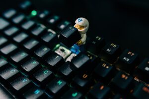 lego in a keyboard